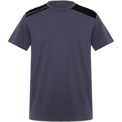 Expedition Kurzärmeliges T-Shirt für Herren, 160 g/m2, blei/schwarz, M