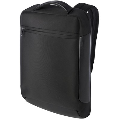 Expedition Pro 15,6 kompakter Laptop-Rucksack GRS Recyclingmaterial 12 L, schwarz