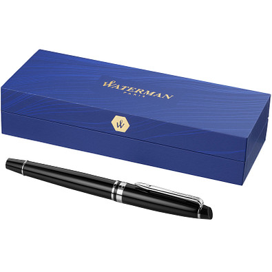 WATERMAN Füllfederhalter Expert, schwarz,chrom