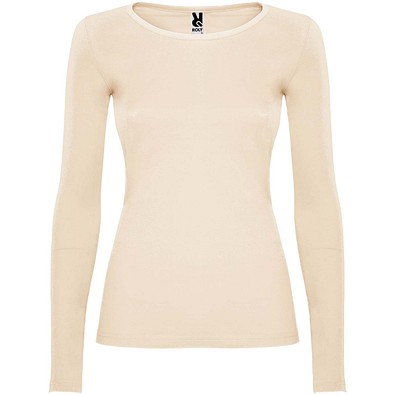 Extreme Langarmshirt für Damen, sand meliert, S
