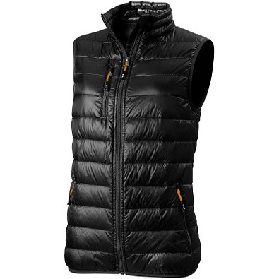 ELEVATE Damen Daunen Weste Bodywarmer Fairview, schwarz, L