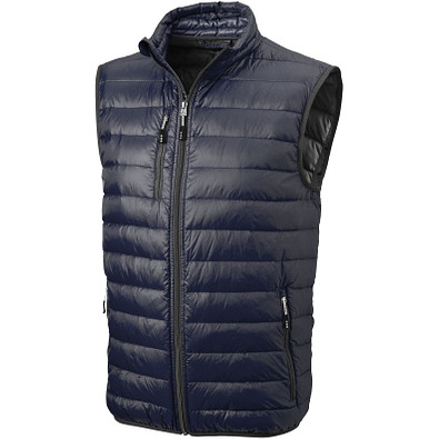ELEVATE Herren Daunen Weste Bodywarmer Fairview, dunkelblau, XL