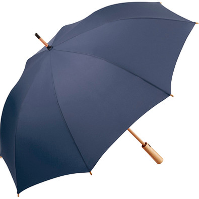 FARE® AC-Midsize-Bambus-Stockschirm ÖkoBrella, marine