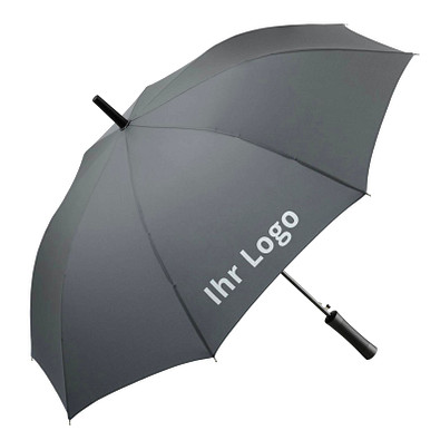 FARE® Automatik-Stockschirm Wind, grau