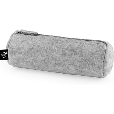 FELPY. Multifunktions Etui aus recyceltem Filz (100% rPET), Hellgrau