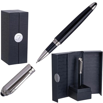 Ferraghini Rollerball schwarz, in Geschenkbox