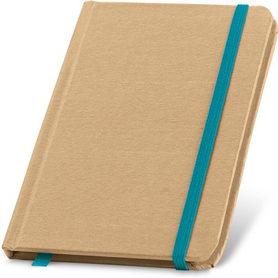 FLAUBERT. Notizbuch mit Hardcover aus Karton, 160 unlinierten, Hellblau