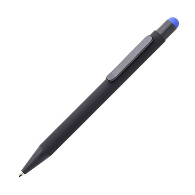 Touch-Kugelschreiber Black, schwarz/blau