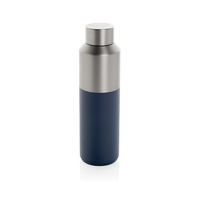 Fluid Flasche aus RCS-zertifiziert recyceltem Stahl, 600ml, navy blau