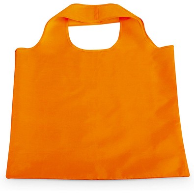 FOLA. Faltbare Tragetasche aus 190T Polyester, Orange
