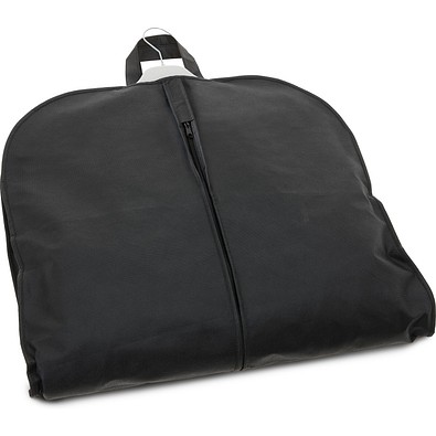 FONTAINE. Kleidersack aus Non-Woven (70 g/m²), Schwarz