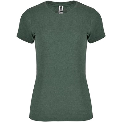 Fox T-Shirt für Damen, Heather Bottle Green, L