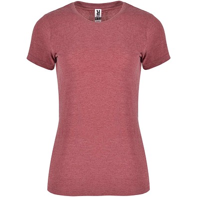 Fox T-Shirt für Damen, Heather Garnet, XL