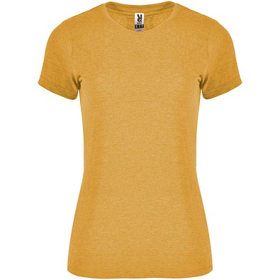 Fox T-Shirt für Damen, Heather Mustard, L