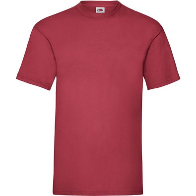 FRUIT OF THE LOOM ® Unisex T-Shirt Valueweight T, brick red, S