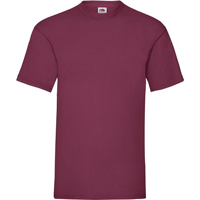 FRUIT OF THE LOOM ® Unisex T-Shirt Valueweight T, burgundy, 2XL