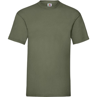 FRUIT OF THE LOOM ® Unisex T-Shirt Valueweight T, classic olive, S