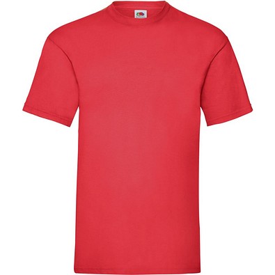 FRUIT OF THE LOOM ® Unisex T-Shirt Valueweight T, red, 2XL