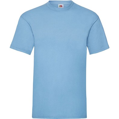 FRUIT OF THE LOOM ® Unisex T-Shirt Valueweight T, sky blue, S