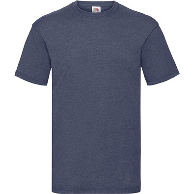 FRUIT OF THE LOOM ® Unisex T-Shirt Valueweight T, vintage heather navy, 2XL