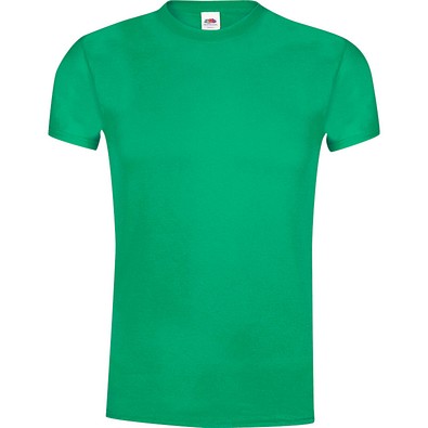 FRUIT OF THE LOOM® Unisex T-Shirt Original T, L, GRÜN