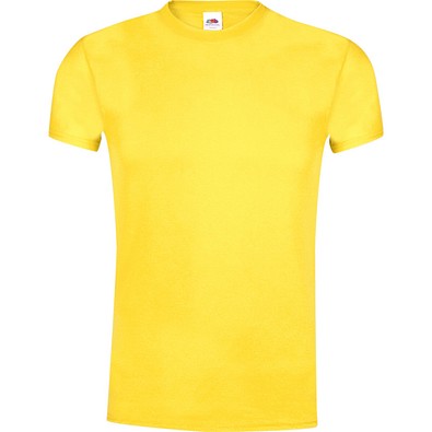 FRUIT OF THE LOOM® Unisex T-Shirt Original T, S, GELB