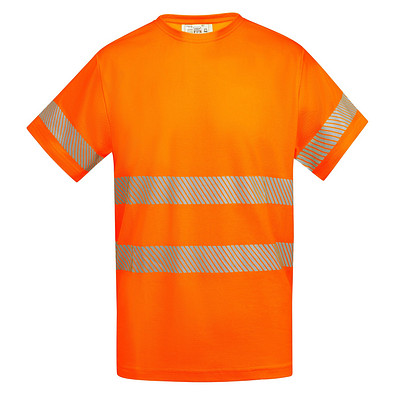 Funktionsshirt Tauri mit kurzen Ärmeln, M, fluor orange