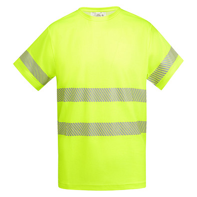 Funktionsshirt Tauri mit kurzen Ärmeln, M, fluor yellow
