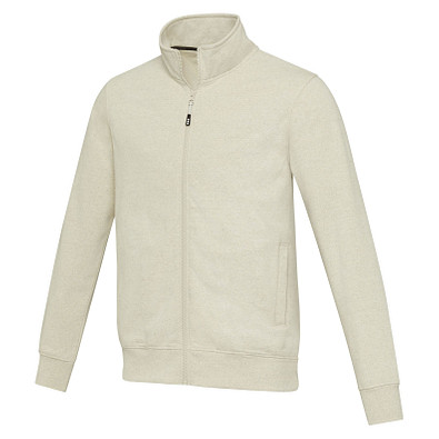 Galena Sweatjacke aus recyceltem Material Unisex, Oatmeal, XXL