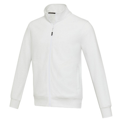 Galena Sweatjacke aus recyceltem Material Unisex, weiss, XS