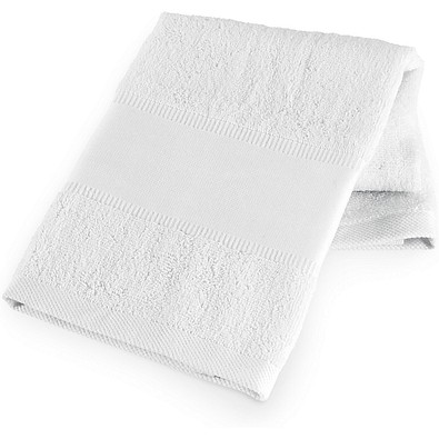 GEHRIG. Sporthandtuch aus Baumwolle (380 g/m²), Weiß