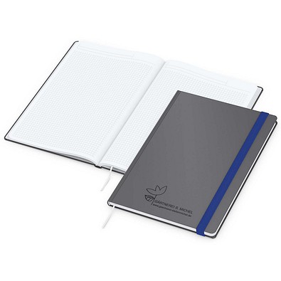 Geiger-Notes Notizbuch Terminax Smart-Book, DIN A4, anthrazit/mittelblau