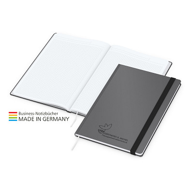 Geiger-Notes Notizbuch Terminax Smart-Book, DIN A4, anthrazit/schwarz