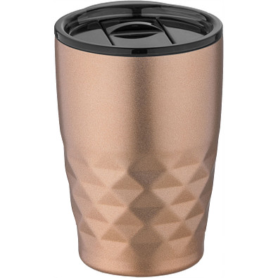 Geo Kupfer-Vakuum Isolierbecher, 350 ml, kupfer
