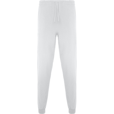 Gerade lange Unisex-Hose Fiber, XXL, weiß
