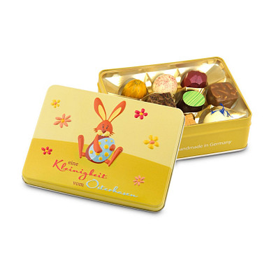 Kleinigkeit vom Osterhasen, Pralinendose mit 125 g
