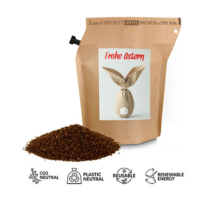 Oster-Kaffee Hase