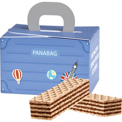 Geschenkbox Mini Koffer, Manner 2er, inkl. Druck