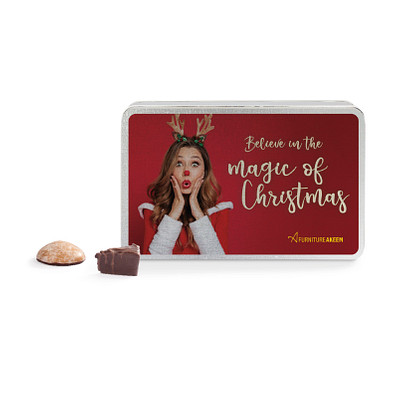 HAEBERLEIN-METZGER Geschenkdose mit Lebkuchen, inkl. Druck