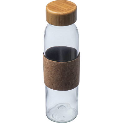 Glas-Flasche Skopje,transparent