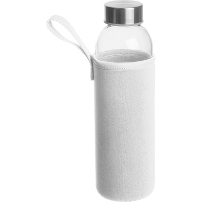 Trinkflasche Klagenfurt mit Sleeve, 500 ml, weiß