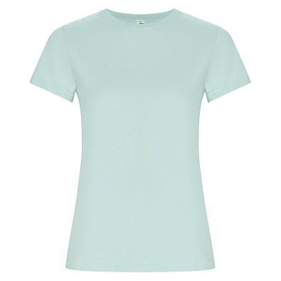 Golden T-Shirt für Damen, mintgrün, M