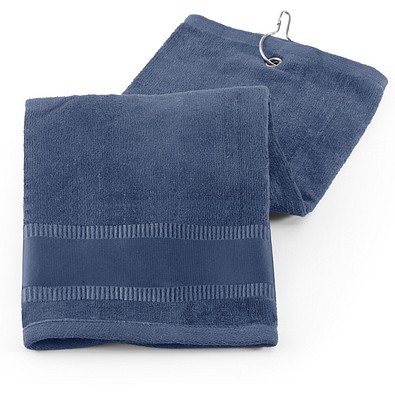 GOLFI. Multifunktionelles Handtuch aus Baumwolle (430 g/m²), Blau