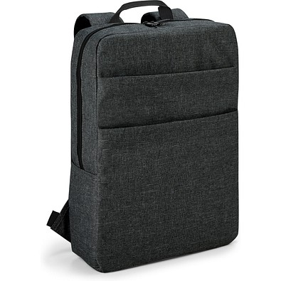 GRAPHS BPACK. Laptop Rucksack aus 600D Polyester mit gefüttertem 15'6", Dunkelgrau