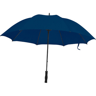 Großer Regenschirm aus Polyester, dunkelblau