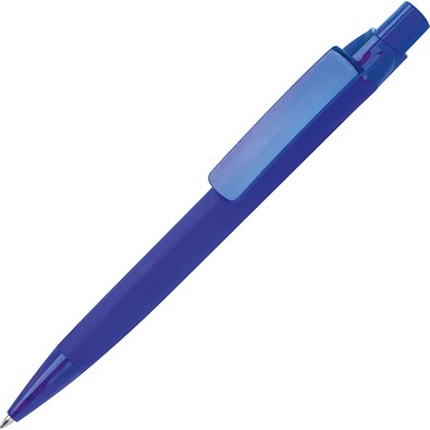 Gummierter Kugelschreiber ORLANDO, blau