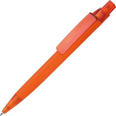 Gummierter Kugelschreiber ORLANDO, orange
