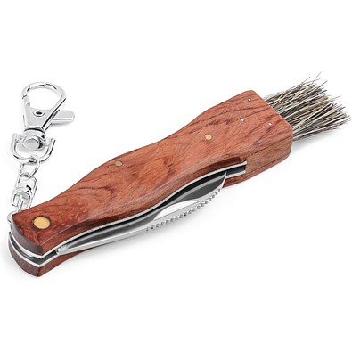 GUNTER. Taschenmesser aus Edelstahl und Holz, Natur