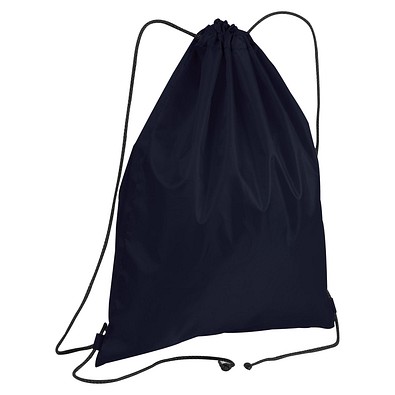 Gymbag aus recyceltem Polyester , dunkelblau