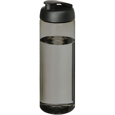 H2O Active® Eco Vibe 850 ml Sportflasche mit Klappdeckel, kohle, schwarz
